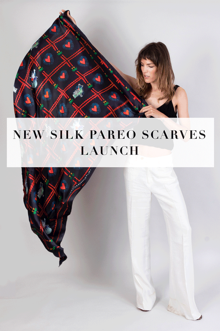 Check out the new launch of Pareo Scarves. 100% SILK