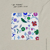 Jessica Russell Flint Printed Silk pj top in white colour