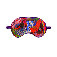 Jessica Russell Flint Printed Silk eye mask