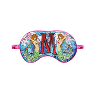 Jessica Russell Flint Printed Silk eye mask