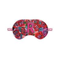 Jessica Russell Flint Printed Silk eye mask
