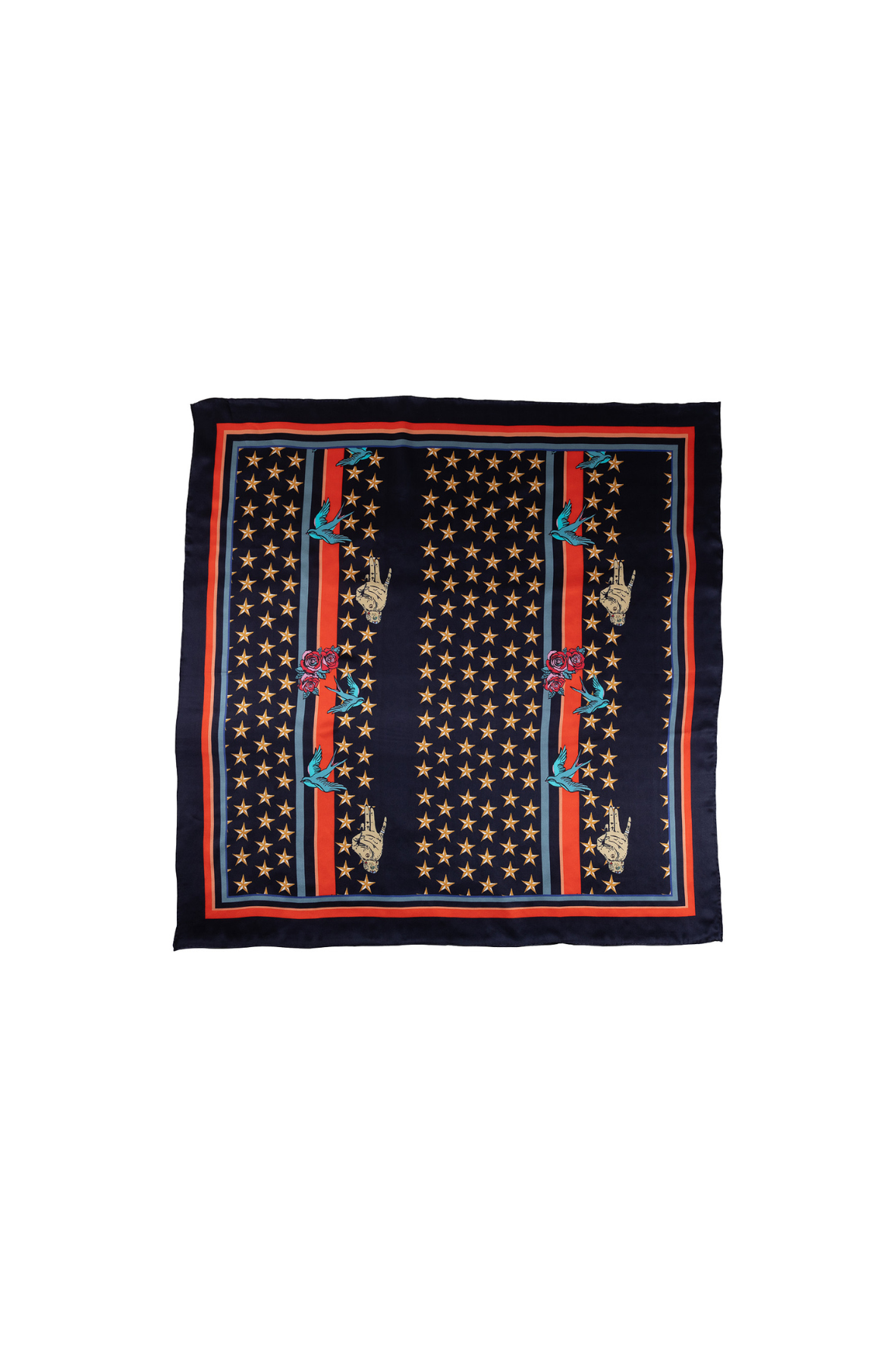 LARGE SQUARE SCARF DAINTREE DREAMING