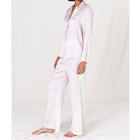 Jessica Russell Flint printed silk pyjama bottoms