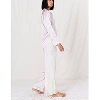 Jessica Russell Flint printed silk pyjama bottoms