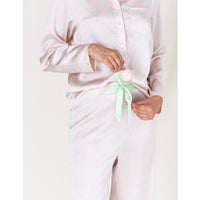 Jessica Russell Flint printed silk pyjama bottoms