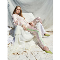 Jessica Russell Flint printed silk pyjama bottoms