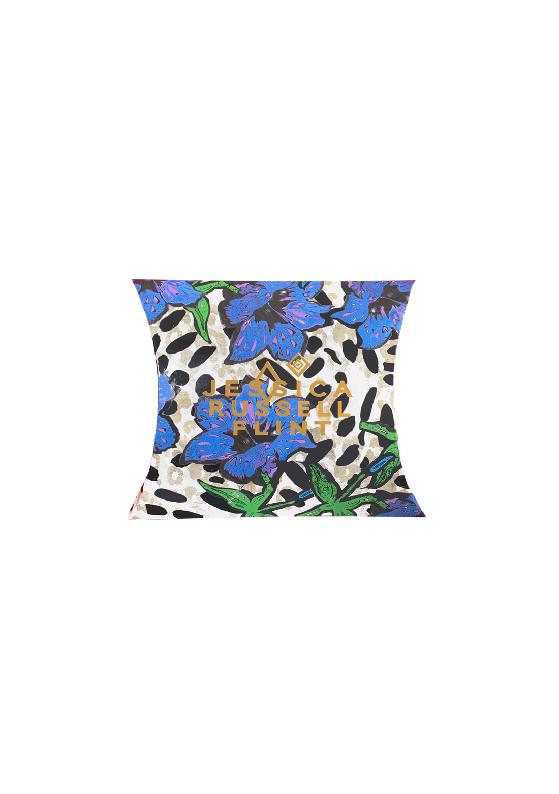 Jessica Russell Flint Printed Silk eye mask