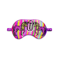 Jessica Russell Flint Printed Silk eye mask