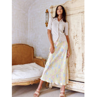 Jessica Russell Flint printed silk mini dress