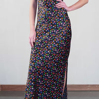 High Neck Maxi Dress / "Aurora"