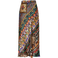 Bias Cut Skirt / "Animal Folk Story"-JRF