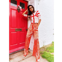 Wide Leg Trousers / "Arabea"-JRF