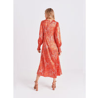 Twist Front Dress / "Arabea"-JRF