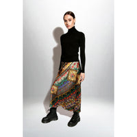 Bias Cut Skirt / "Animal Folk Story"-JRF