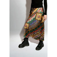 Bias Cut Skirt / "Animal Folk Story"-JRF