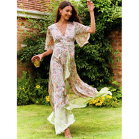 Faux Wrap Maxi Dress / "Emiko"-JRF