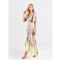 Faux Wrap Maxi Dress / "Emiko"-JRF