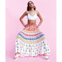 Palermo Tiered Maxi Skirt / "Frida"-JRF