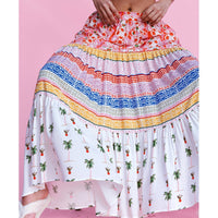 Palermo Tiered Maxi Skirt / "Frida"-JRF