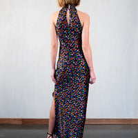 High Neck Maxi Dress / "Aurora"-JRF
