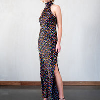 High Neck Maxi Dress / "Aurora"-JRF