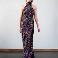 High Neck Maxi Dress / "Aurora"-JRF