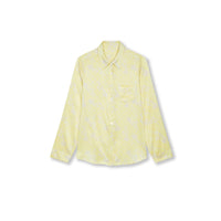 Long Sleeve PJ Top / ''Golden Blossom"-JRF