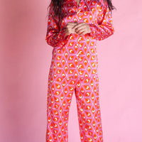 Long Sleeve PJ Top / ''Etta's Eclipse"-JRF