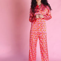 Long Sleeve PJ Top / ''Etta's Eclipse"-JRF