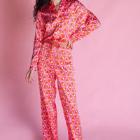 Long Sleeve PJ Top / ''Etta's Eclipse"-JRF
