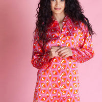 Long Sleeve PJ Top / ''Etta's Eclipse"-JRF