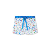 Pyjama Shorts / "De Fleurs"-JRF