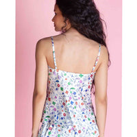 Cami Top / "De Fleurs"-JRF