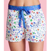 Pyjama Shorts / "De Fleurs"-JRF