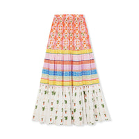 Palermo Tiered Maxi Skirt / "Frida"-JRF