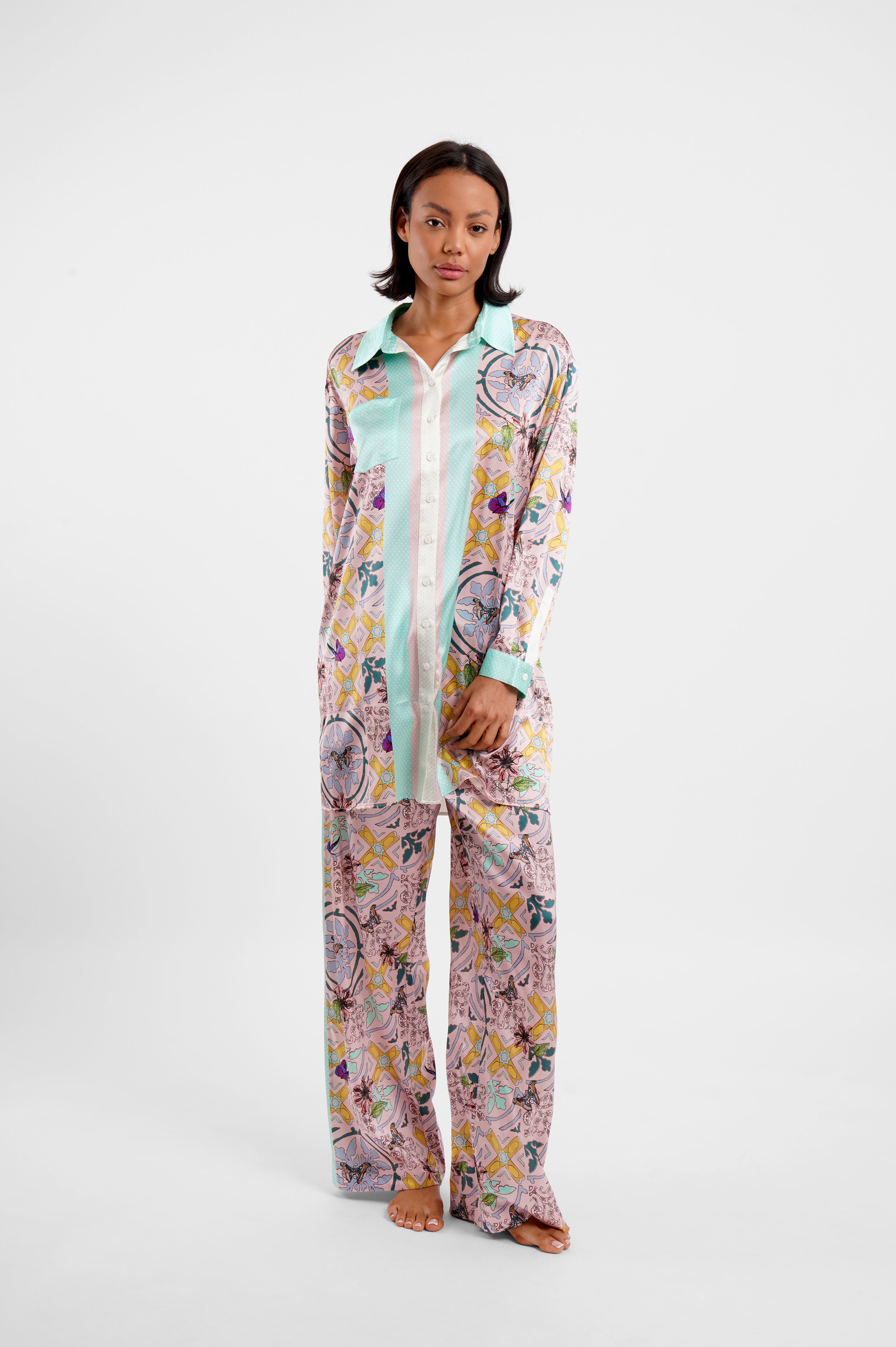 Pyjama Bottoms "Montana Tile"