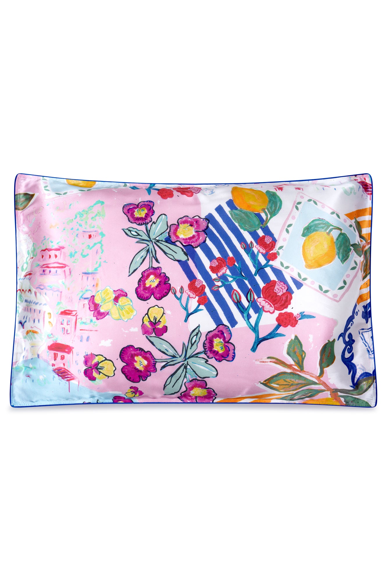 Silk Pillowcase / "Amalfi"