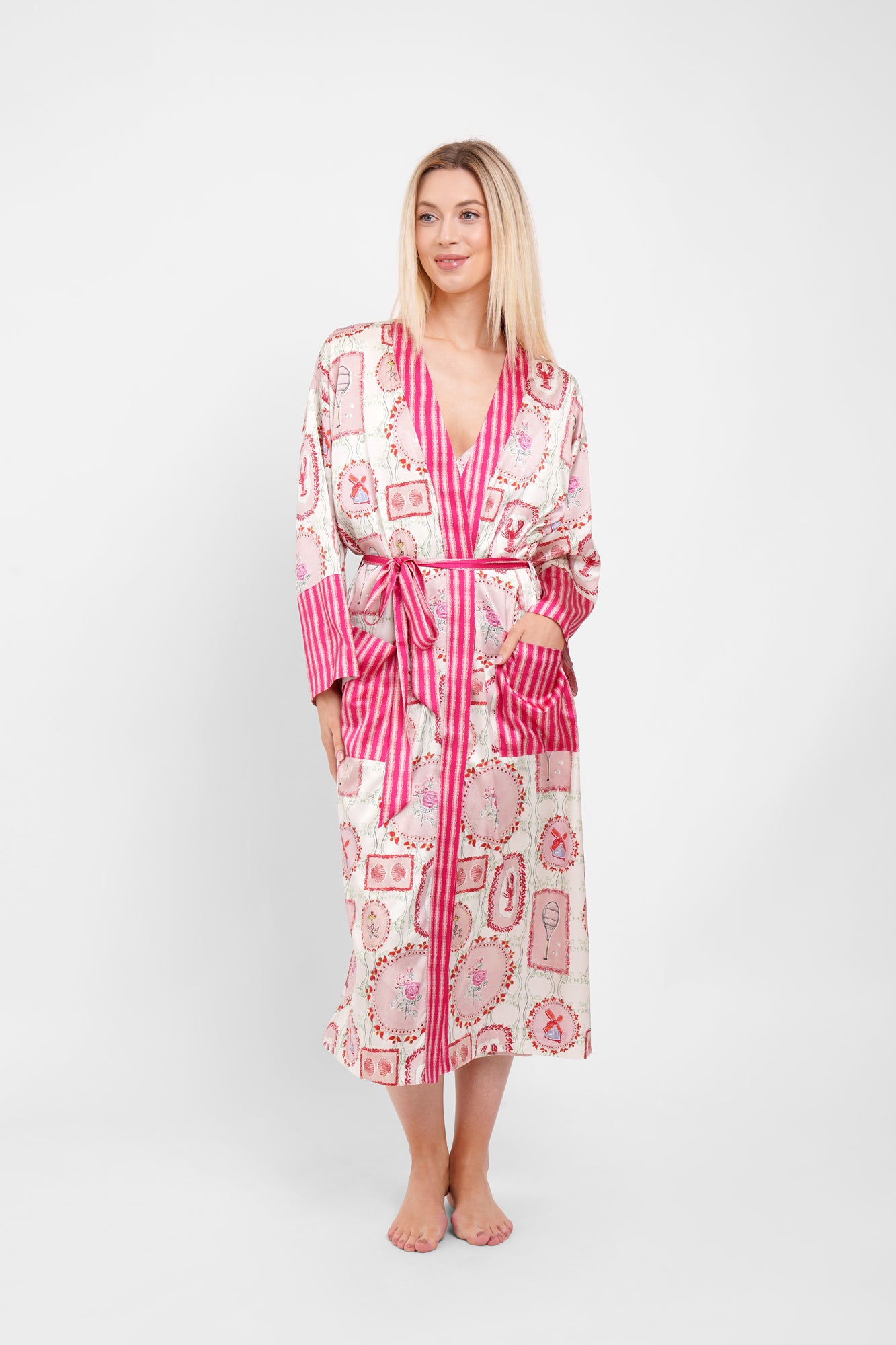 Long Robe "The Hamptons"
