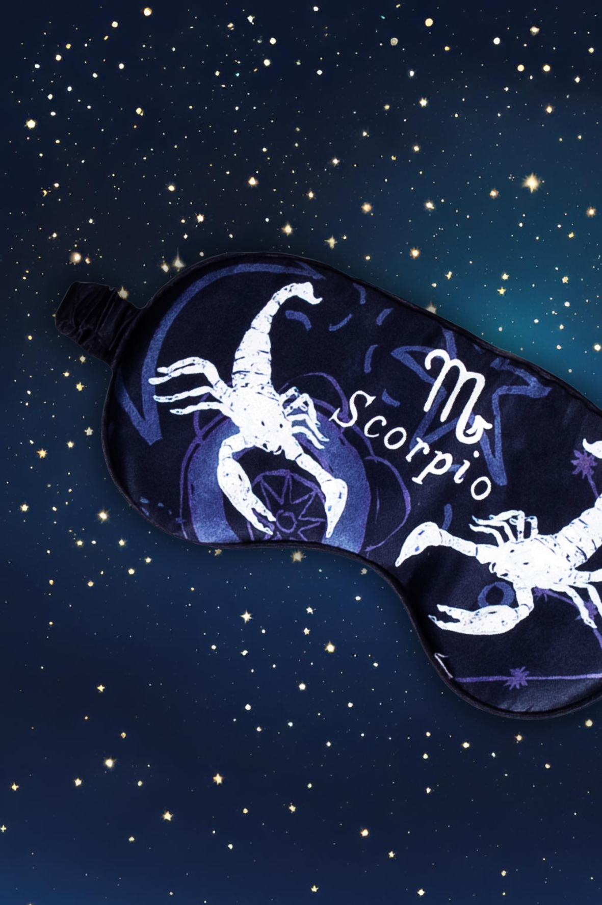 Silk Eye Mask "Scorpio"
