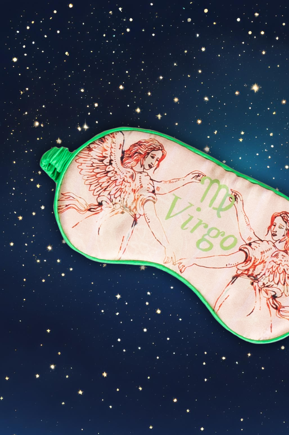 Silk Eye Mask "Virgo"