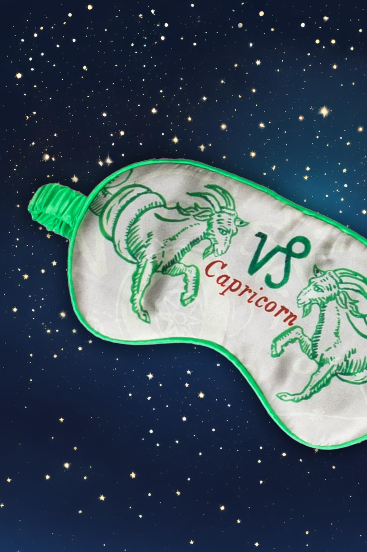 Silk Eye Mask "Capricorn"