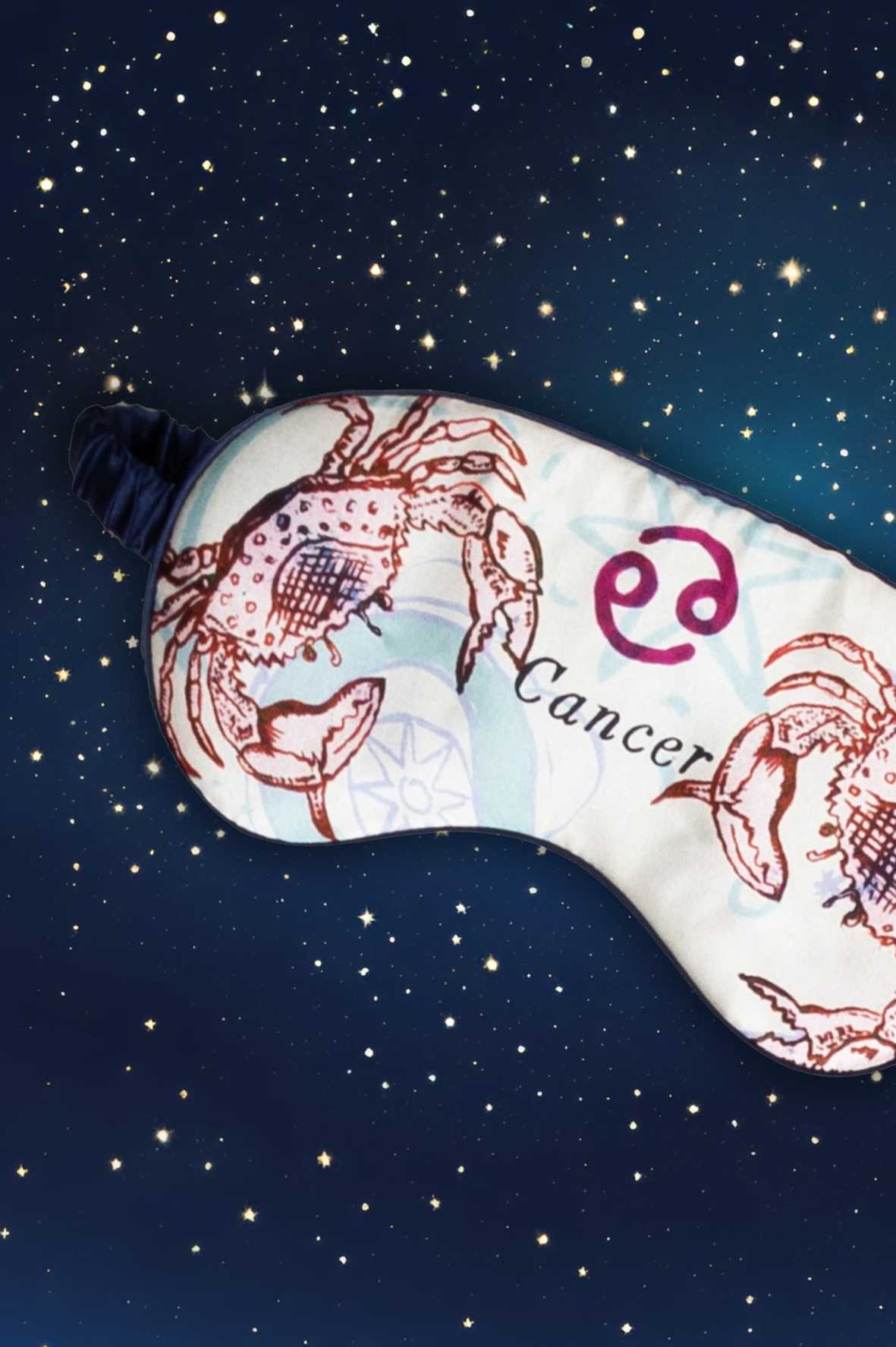 Silk Eye Mask "Cancer"