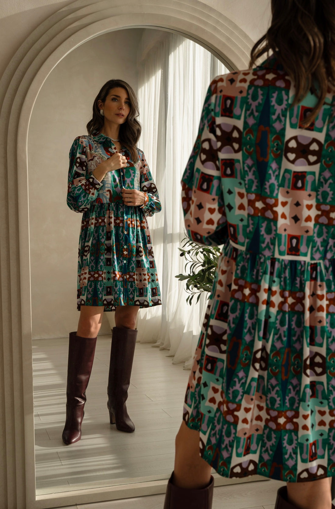 Short Shirt Dress / “Cavalier’s Tale” - PRE-ORDER