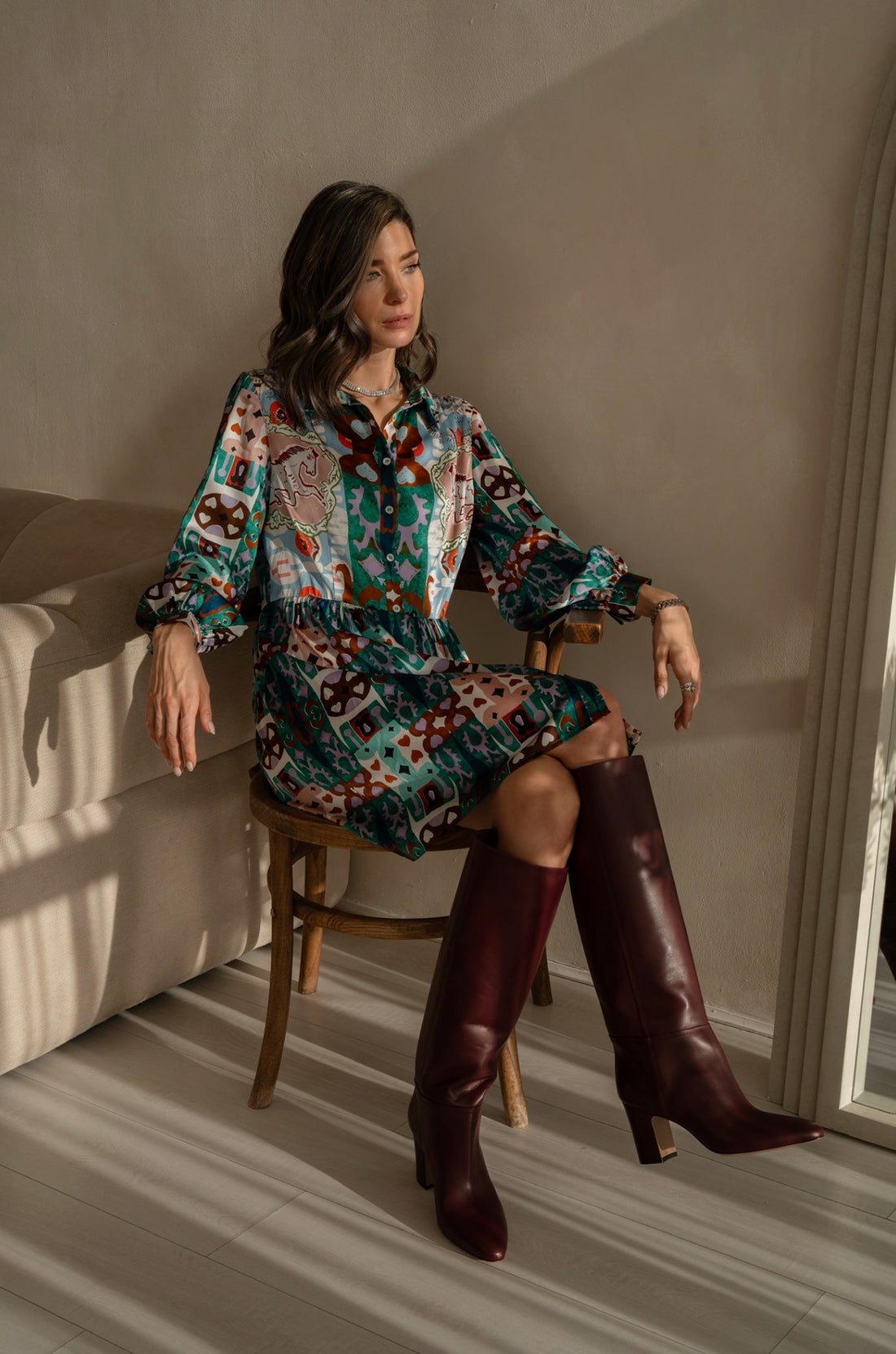 Short Shirt Dress / “Cavalier’s Tale” - PRE-ORDER