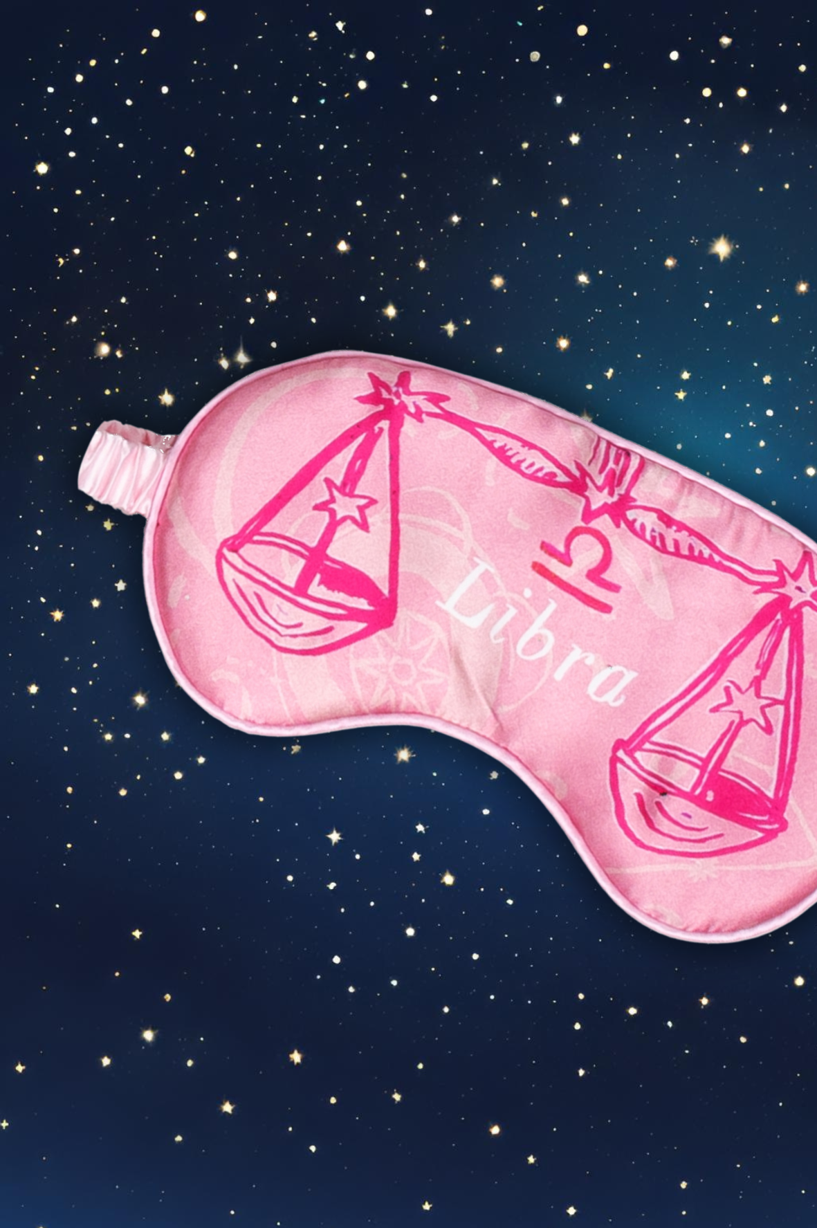 Silk Eye Mask "Libra"