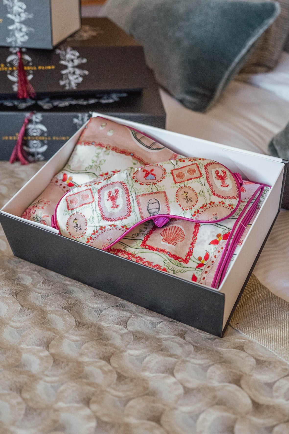 Silk Sleep Set Double "The Hamptons"