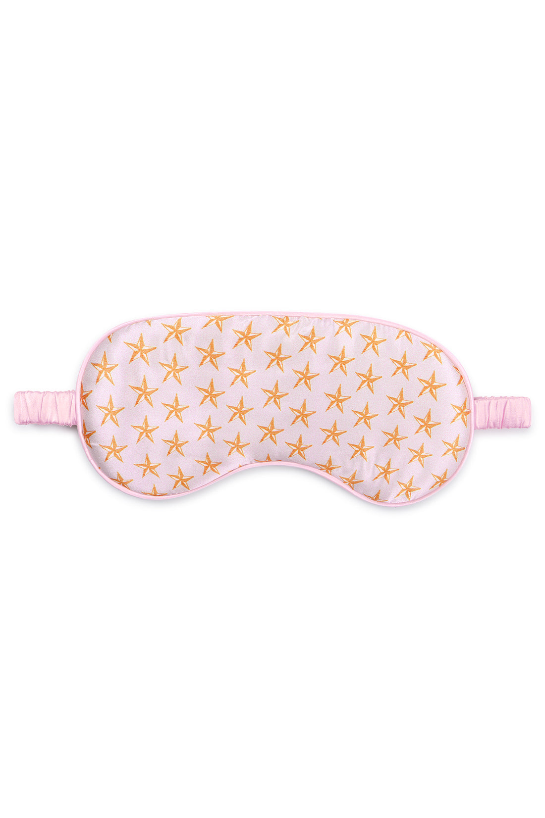 Contour Silk Eye Mask / “Soft Pink Stars”