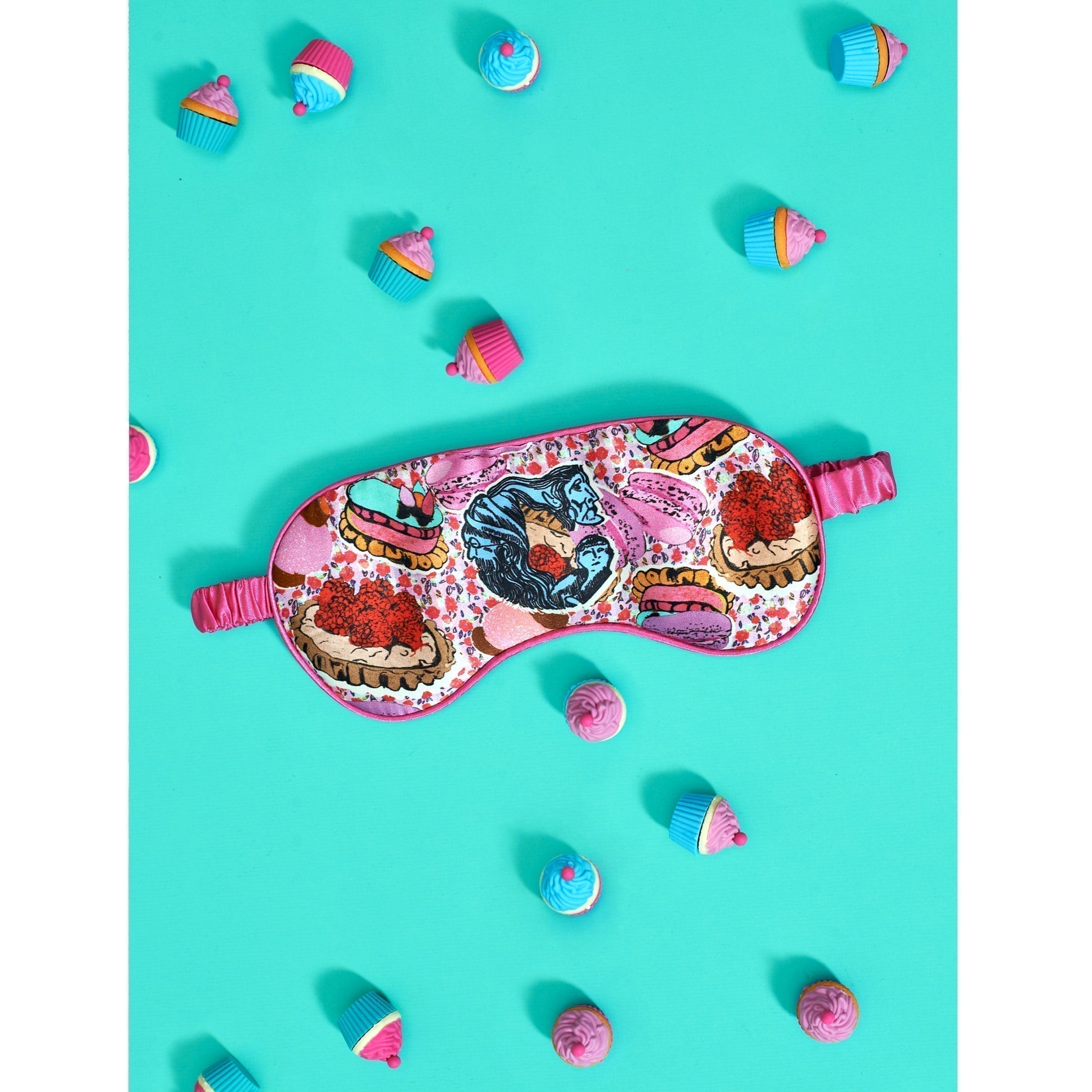 Silk Eye Mask "C Cake"