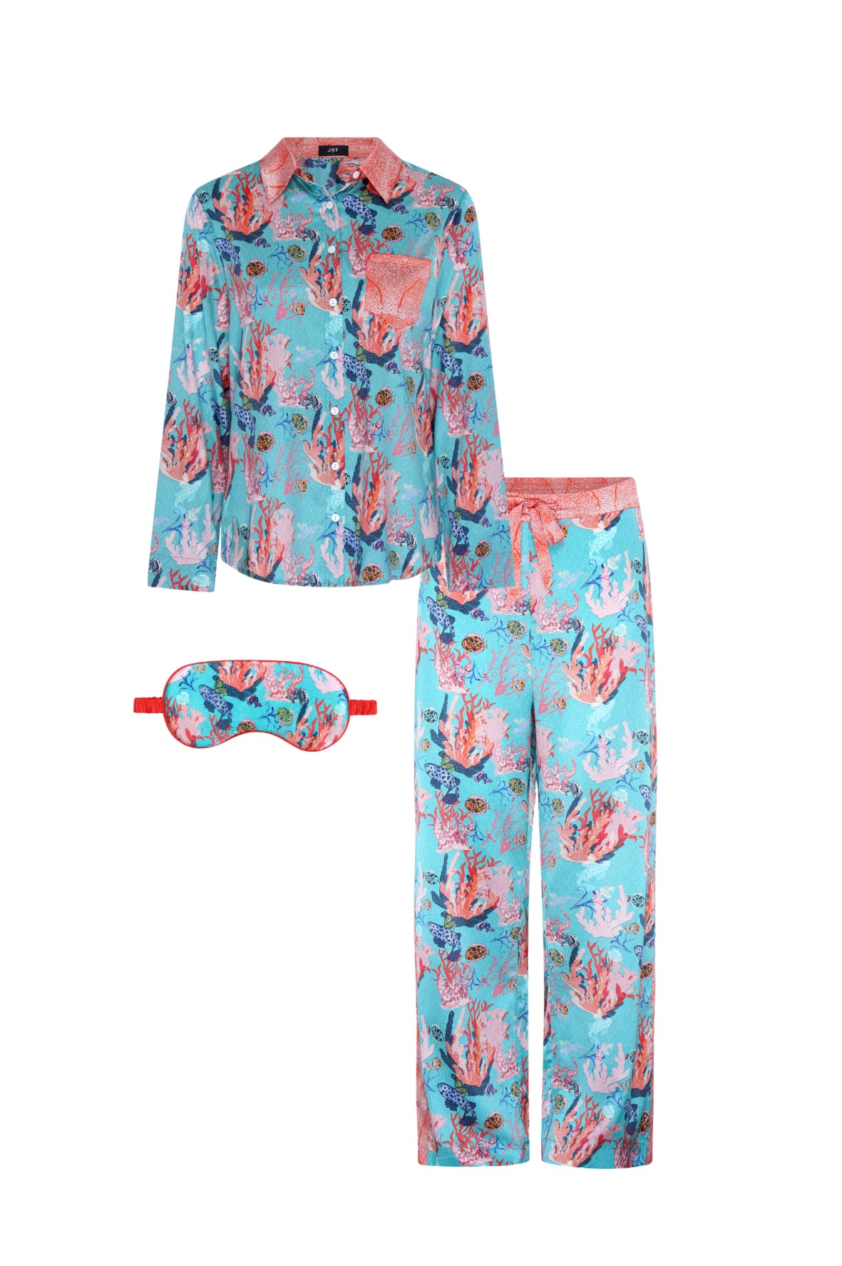 Pyjama Eye Mask Set "Underwater Coral"