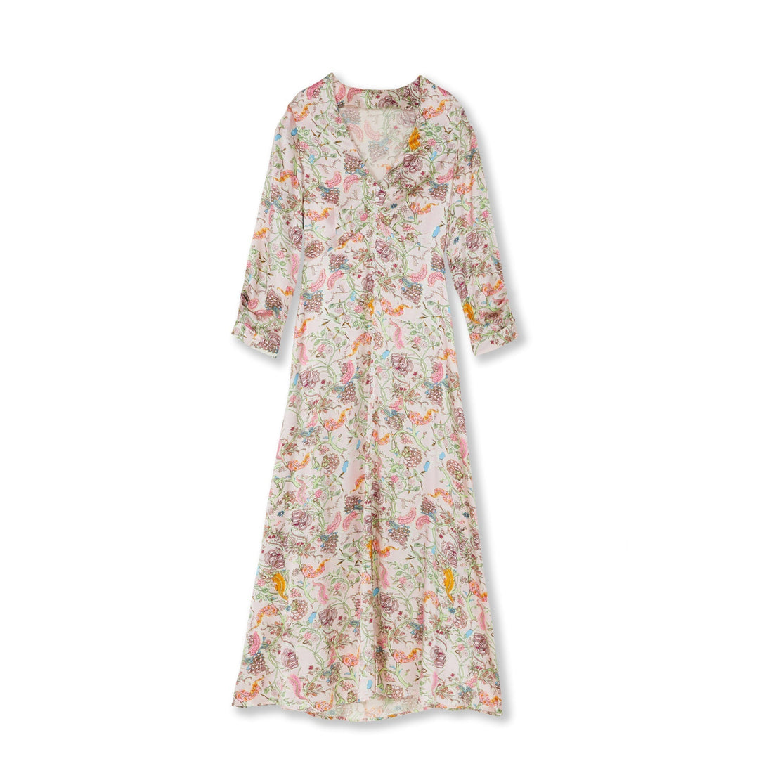 Button Tea Dress / "Emiko"-JRF